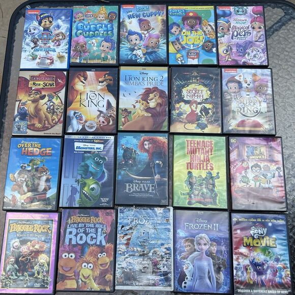 Media Lot Of 2 Disney Pixar Childrens Kids Family Movies